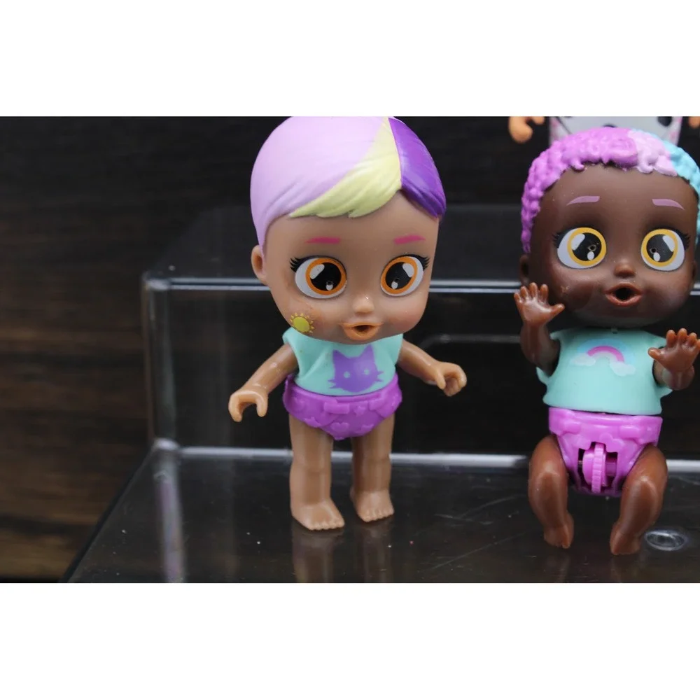 Cry‎ Babies Magic Tears Doll Lot Dalmatian and 3 Mini Figures Collectible Toys